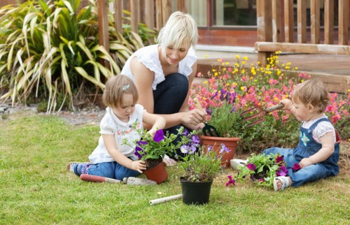 Waste removal and environmental compliance in garden services